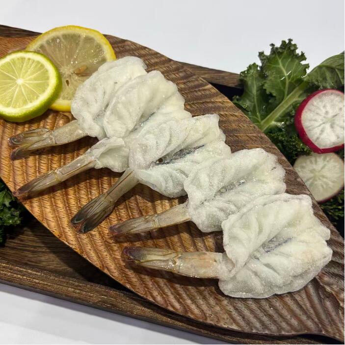 Camarones mariposa Vannamei crudos congelados PDTO - Yung Yong